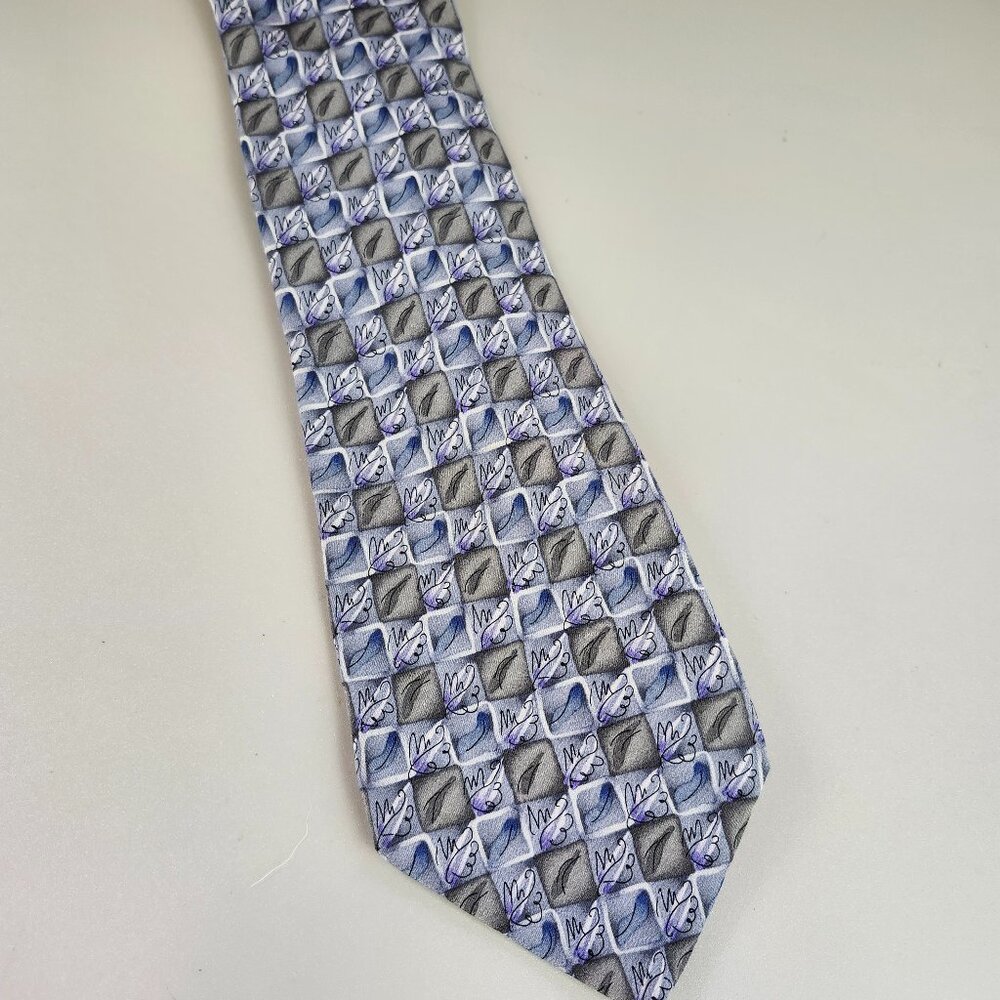 J Garcia Plant Person Silk Tie